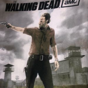 AMC The Walking Dead Rick Grimes Fleece Blanket 43x57